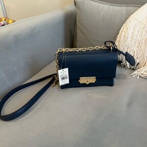 Michael Kors Navy Blue Crossbody Bag